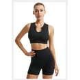 thumbnail image 2 of XCHQRTI Women's Yoga Sports Short Pants Butt Lifting Comfort Yoga Pants Tummy Control Shorts, 2 of 6