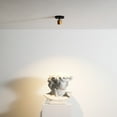 thumbnail image 3 of Shura Black & Brass Spotlight Sconce with Adjustable Head, Integrated LED, 3000K 490 Lumen, 3 of 9