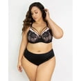 thumbnail image 7 of Tulip Strappy Lace Push Up - Black & Adobe Rose, 7 of 7
