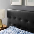 thumbnail image 3 of Modway Emily Twin Modern Style Upholstered Faux Leather Headboard in Black, 3 of 9