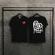 thumbnail image 2 of Nueva camiseta de talla grande para otoño/invierno, camiseta de algodón de gran tamaño, camiseta de mujer con estampado de amor, manga corta, informal, cuello redondo, transpirable, 2 of 4