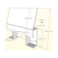 thumbnail image 5 of Atlin Designs Modern Engineered Wood 3 Piece Twin Size Bedroom Set in Brown, 5 of 8