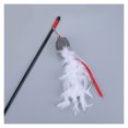 thumbnail image 3 of Cat Teaser Toy Artificial Funny Cat Feather Toy Cat Interactive Toy, 3 of 8