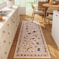 thumbnail image 1 of Alfombra de Cocina Lavable Rugcomf 61x183 cm Rosa Antideslizante, 1 of 8