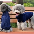 thumbnail image 5 of Frogued Fashion Pet Dog Knitted Sweater Winter Warm Coat Puppy Knitwear Jacket Apparel (Pink,14), 5 of 13