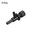 thumbnail image 3 of Aquarium Air Valve 2 Way Air Pump Control Valves for Fish Tank Plastic Black 5 Pcs, 3 of 5