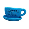 thumbnail image 1 of Maceta para plantas, maceta con forma de taza de café, decoración, florero decorativo, figura de jardín para amantes de la jardinería en el hogar, Azul, 1 of 8