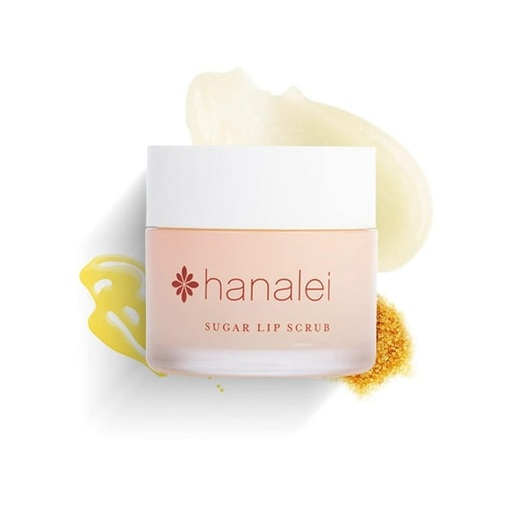 Exfoliante labial Hanalei vegano libre de crueldad animal con azúcar de caña hawaiana