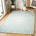 thumbnail image 2 of SAFAVIEH Micro-Loop Carbrey Sunburst Area Rug, Aqua, 4' x 6', 2 of 11