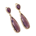 thumbnail image 1 of Qarigey 1 par de pendientes de cobre para mujer, reemplazo portátil, decorativo, bonito, Vintage, para mujer, banquete, gota de agua, joyería Ropa, zapatos y accesorios Miscelánea Púrpura Qarigey AP016181-01, 1 of 6