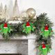 thumbnail image 4 of Adornos Navideños con Lazos Navideños y Gorro Navideño con Lazo Verde. Regalos Navideños., 4 of 7
