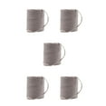 thumbnail image 1 of kurtrusly Vibrant Colors Creative DIY Projects With Solid Crochet Yarn Wide Application Natural Paper Ribbon grey 5Set, 1 of 6