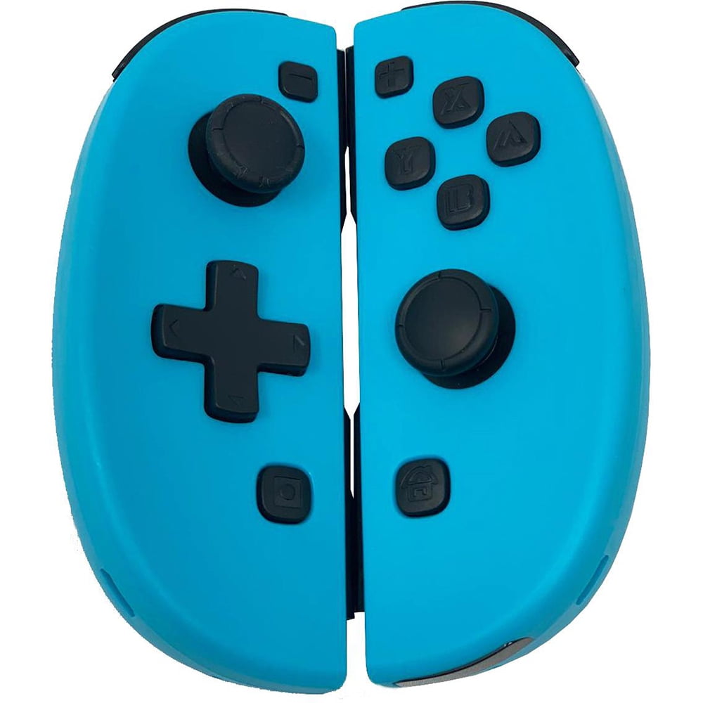 Neon Blue JoyCon Controllers Nintendo Switch