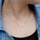 thumbnail image 5 of Qarigey Number Pendant Charm Necklace Golden Women Christmas Gift Long Women Friend Stainless Chain Choker Ladies Steel Chains Neck Ropa, zapatos y accesorios Miscelánea No.7 Qarigey AP007130-07, 5 of 6