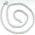 thumbnail image 5 of K-KED Real Pt950 Pure Platinum 950 Necklace For Men Pt950 Platinum Curb Wheat Chain-20inch-6mm-35-35.5g, 5 of 9