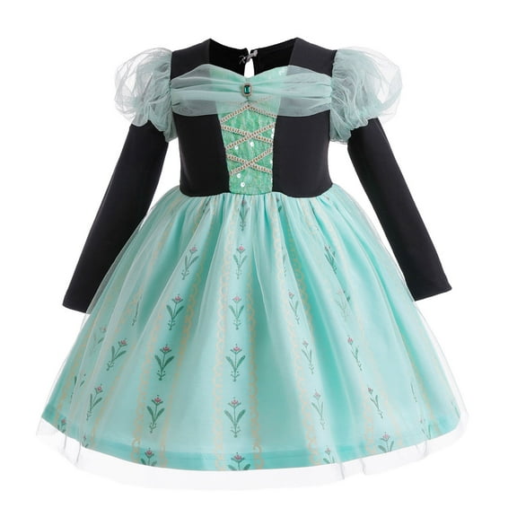 Baby Toddler Girls Elsa Anna Princess Costume Fancy-Dress for 2-5Y