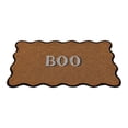 thumbnail image 5 of Gunhay Natural/Multicolor Scallop Boo Outdoor Coir Doormat, 30"x48", 5 of 7