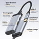 thumbnail image 2 of Adaptador Convertidor de Puerto de Datos USB C Tipo-C A Gigabit Ethernet RJ45 Lan PD con Carga para TV y PC, 2 of 5