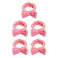 thumbnail image 2 of Minnieouse Diademas Nudo de lazo Banda elástica para la cabeza Adornos anudados Accesorios para el cabello Diadema para de cara Punto rojo Type2 NO2, 2 of 6