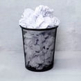 thumbnail image 2 of Cesto para basura Tipo Malla Redondo Sablon 8055NE, 2 of 6