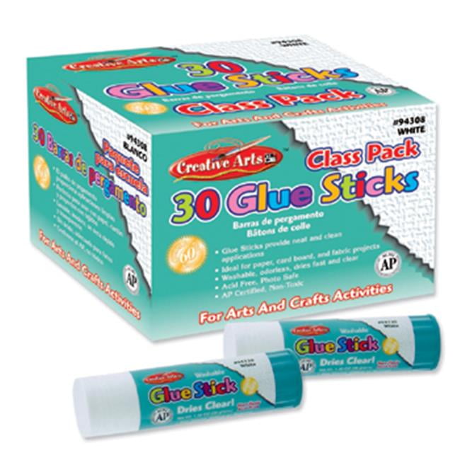 Charles Leonard CHL94308 Economy Glue Classpack .28 Oz 30Ct- Clear