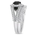thumbnail image 3 of Everly Women's Diamond 10k White Gold Bridal Set, 3 of 6