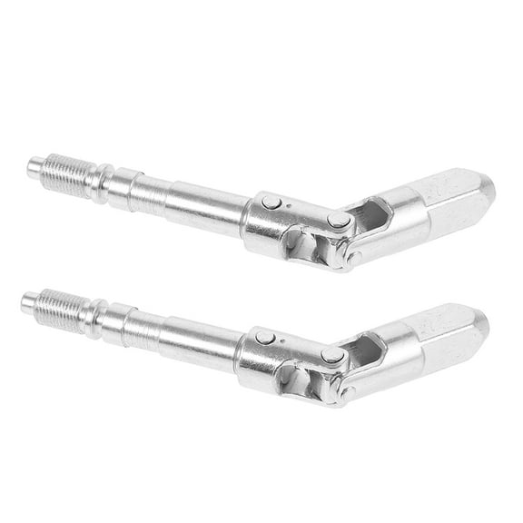 HOMEMAXS 2pcs Jack Part Floor Jack Cardan Shaft Iron Floor Jack Part Jack Drop Cardan Jack Drop Universal Joint Heavy-Duty Trailer Jack Part