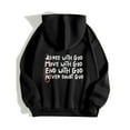 thumbnail image 7 of WENWU Hoodies for Women Long Sleeve Womens Pullover Sweatshirt Soft Hoodie Black Hoodie Womens Winter Tops Casual Wear, 7 of 7