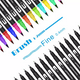 thumbnail image 2 of Marcadores Plumones Doble Punta Pincel 72 Colores, 2 of 3