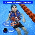 Gogokids Kids Swim Vest Toddler Life Jacket,Flotation Buoyancy Swimsuit