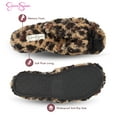 thumbnail image 3 of Jessica Simpson Women's Flower Thong House Slide on Slippers with Memory Foam, 3 of 9