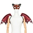 thumbnail image 2 of Déguisement d'Aile Devil Aile/masque Halloween Cosplays Accessoires Adultes Enfants, 2 of 4