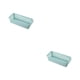 thumbnail image 1 of Injueey Cesta de almacenamiento ahuecada - Organizador conveniente y elegante para cualquier habitación Snacks ABS Cestas de almacenamiento Azul nórdico 2Conjunto, 1 of 6