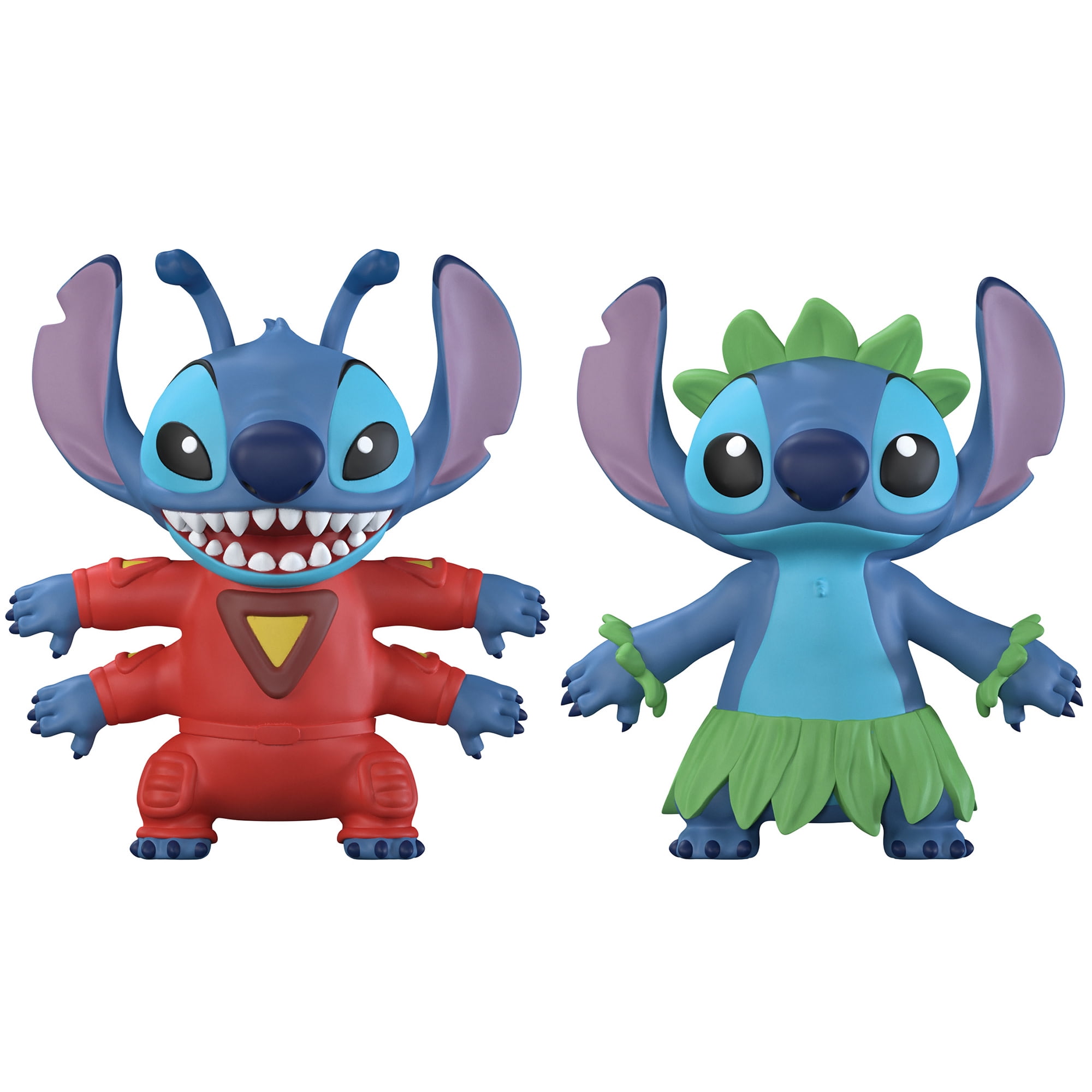 FleXfigs: Lilo & Stictch - 4 Character Pack - Disney Articulated Action Figures, Flex It - Pose It!, Collectible Toy Miniatures, Licensed, Kids Age 3+