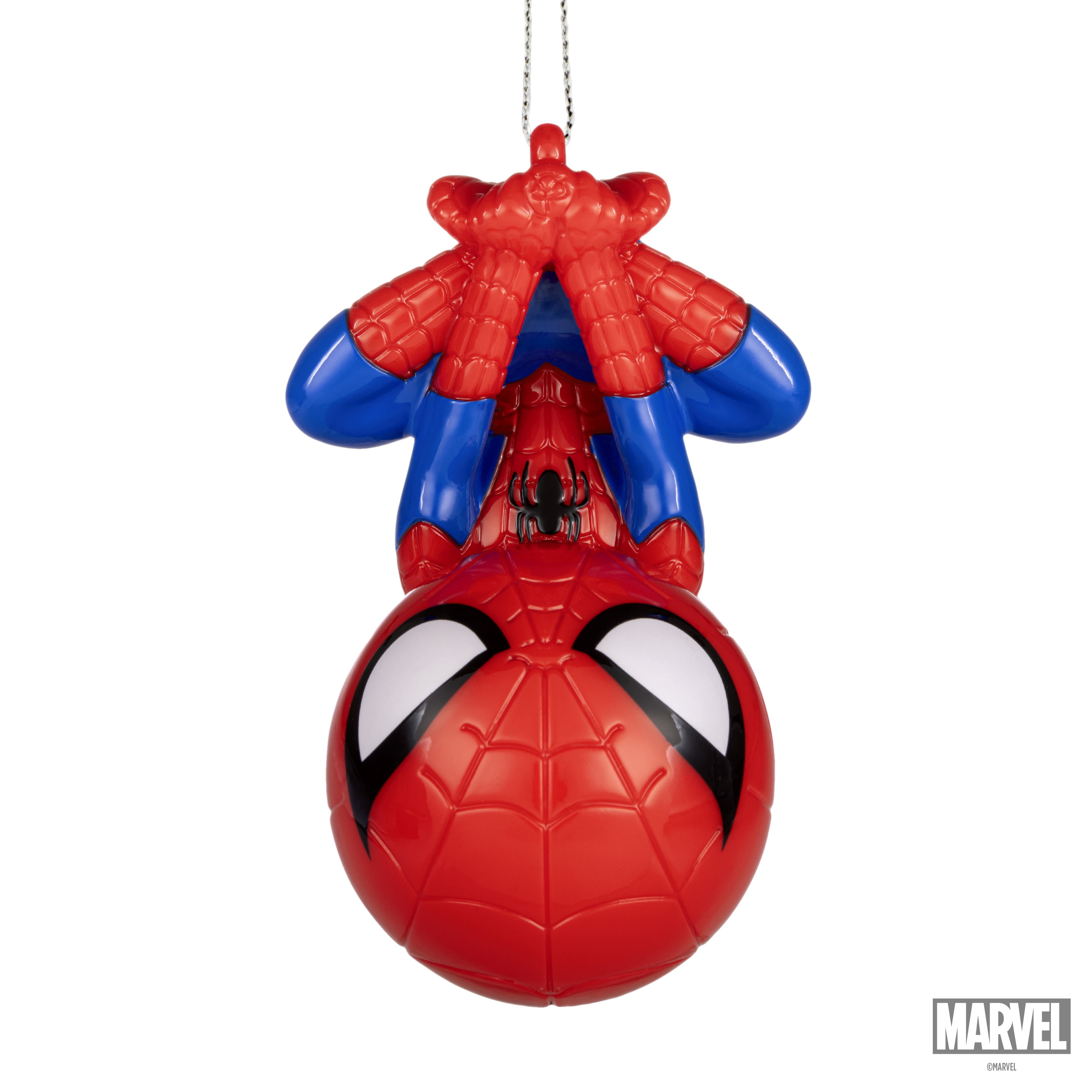 Hallmark Christmas Ornament (Marvel Spider-Man, Shatterproof), 1 Count