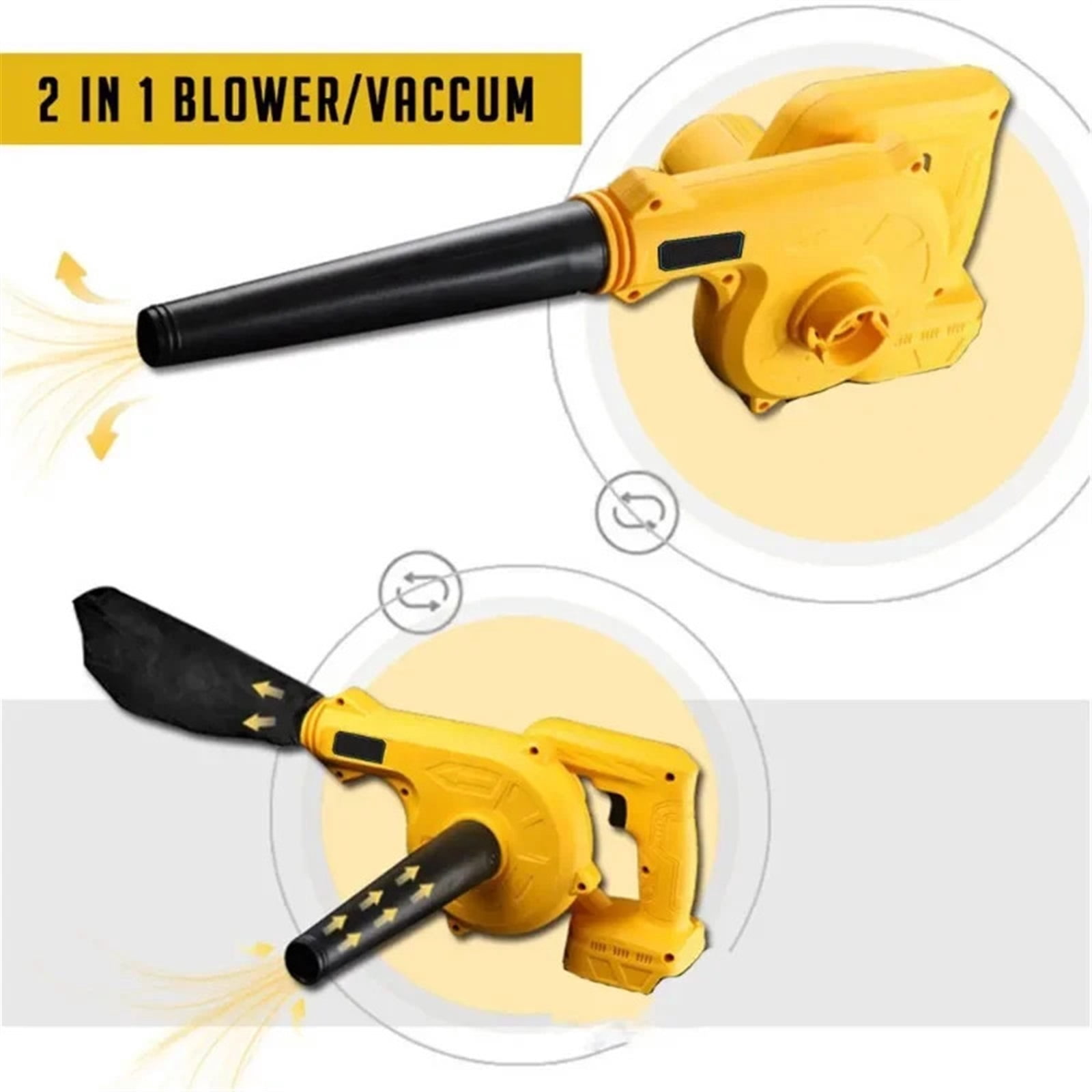 Cordless Air Blower & Vacuum Cleaner Electric Dust Computer Collector Leaf Duster Power Tools ,High Power