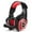 Red, variant on UHM Gaming Headset Wired for PS5 Xbox PC PS4 Switch/Over Ear Gaming Headphones With Surround Sound Mic,LED Light,Soft Memory Earmuffs,3.5MM for Xbox Blue