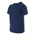 thumbnail image 2 of Hanes Nano-T Kids` T-Shirt, S, Navy, 2 of 4