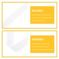 thumbnail image 3 of 1 Rouleau de Ruban pour Rideau en Polyester Ruban pour Rideau Accessoire pour Maison, 3 of 8