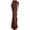 Dark Brown, variant on Flat Braided Leather Cord 5mm Cording 1m Gold Craft Strip for Jewelry Making, Necklaces, Bracelets, Belt, 3.3ft
