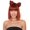 Dark Auburn, variant on Women's Butterfly Bow Wigs Collection | Character Celebrity Wigs | Premium Breathable Capless Cap