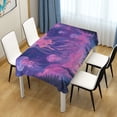 thumbnail image 3 of Yayeee Tablecloths for Rectangular Tables 60 x 108 inch Party Table Cover, Neon Jellyfish, 3 of 6