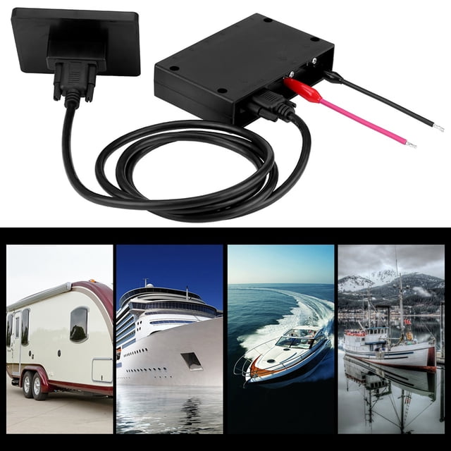 Acouto Panel de pantalla táctil para barco 12 V/24 V panel de control de pantalla táctil de 6 bandas panel de interruptor LED para coche Barco Universal ANGGREK Otros