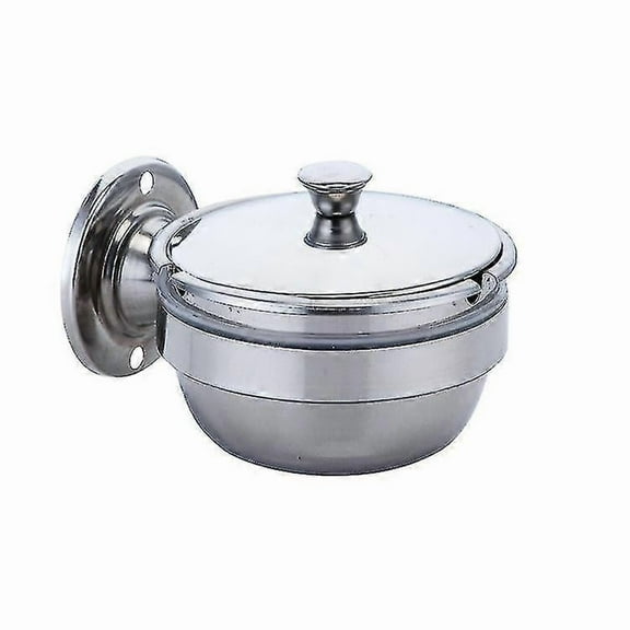 Outdoor Wall Mounted Ashtray Stainless Steel Safety Ashtray For Catering Home Windproof Ashtray And Stand Ashtray -Aoba