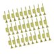 thumbnail image 2 of 60 Adornos Navideños Creativos con Forma de Cuernos y Baño de Metal, Colgantes Dorados para Árbol de Navidad, 2 of 7