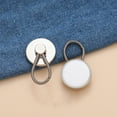 thumbnail image 5 of Adjustable Elastic Waist Extender Button for Jeans & Pants | No-Sew Flexible Button Expander | 6-Pack Alloy Fasteners for Shirts, Dresses & Collars, 5 of 5