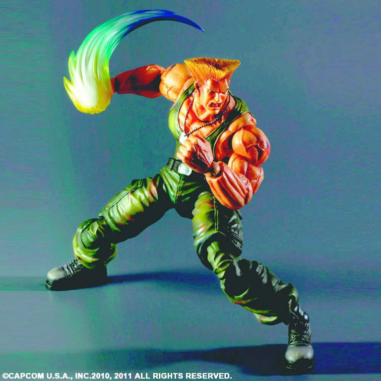 Street Fighter Guile Angel Toys Verde