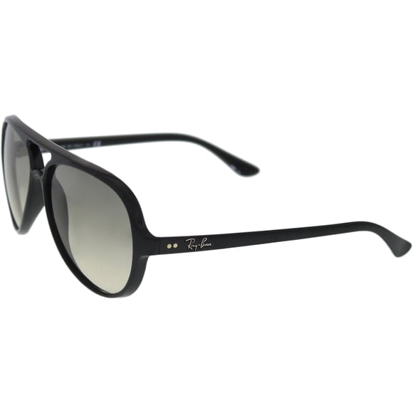 Ray-Ban Men's Aviator RB4125-601/32-59 Black Aviator Sunglasses