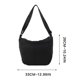 thumbnail image 3 of Bolsa cruzada de nailon impermeable de gran capacidad, bolso de hombro ligero para mujer, con correa ajustable, múltiples compartimentos, ideal para estudiantes y viajeros., 3 of 7