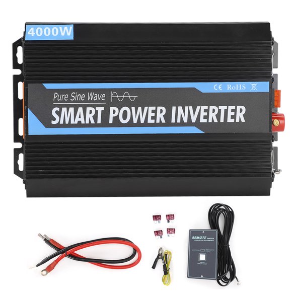 Convertisseur de Tension Universel pour Voiture, 12V à 220V 1500W, Onde Sinusoïdale Pure